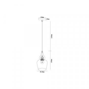 Подвесной светильник Vele Luce Simone VL5564P11