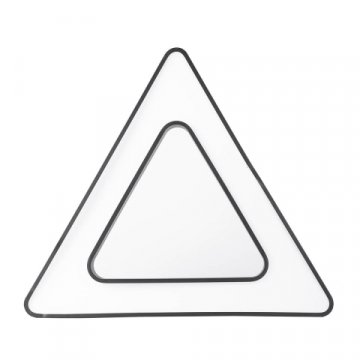 Подвесной светодиодный cветильник Geometria ЭРА Delta SPO-154-B-40K-042 42Вт 4000К черный Б0050581