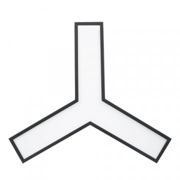 Подвесной светодиодный cветильник Geometria ЭРА Igrek SPO-141-B-40K-028 28Вт 4000К черный Б0050567