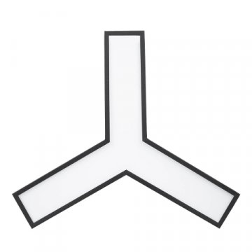 Подвесной светодиодный cветильник Geometria ЭРА Igrek SPO-142-B-40K-044 44Вт 4000К черный Б0050569