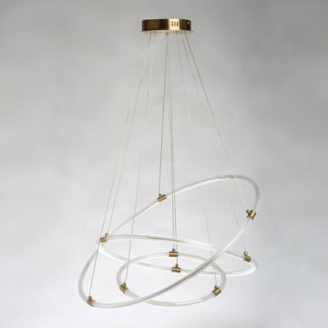 Подвесной светодиодный светильник De Markt Платлинг 661018303