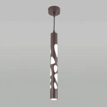 Подвесной светодиодный светильник Elektrostandard DLR037 12W 4200K кофейный a044558