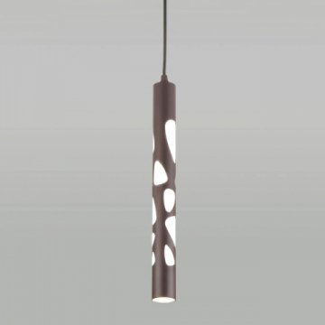 Подвесной светодиодный светильник Elektrostandard DLR037 12W 4200K кофейный a044558