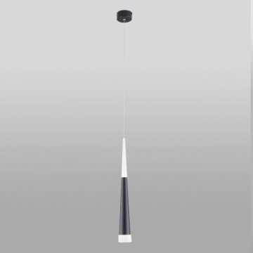 Подвесной светодиодный светильник Elektrostandard DLR038 7+1W 4200K черный матовый a044560