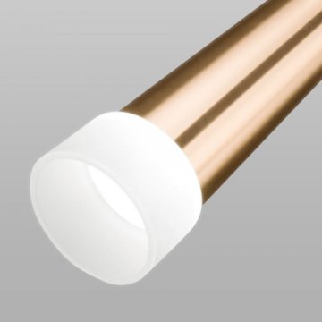 Подвесной светодиодный светильник Elektrostandard DLR038 7+1W 4200K золото a047027