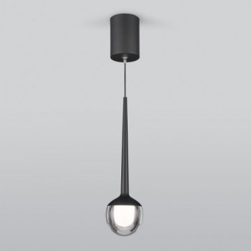 Подвесной светодиодный светильник Elektrostandard DLS028 6W 4200K черный a047768
