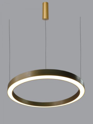 Подвесной светодиодный светильник Elvan LU-5369-38W-WW-MtGl