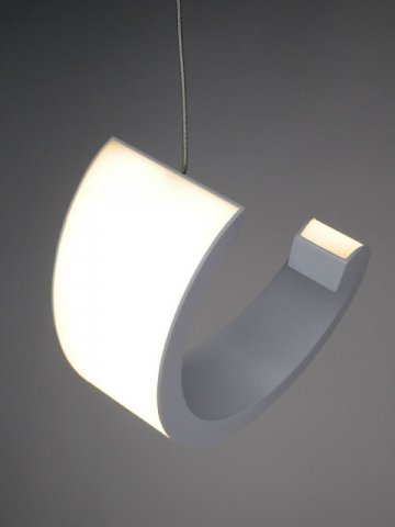 Подвесной светодиодный светильник Elvan PD-1203/1-12W-WW-Wh