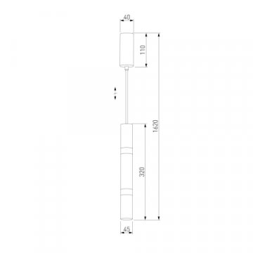 Подвесной светодиодный светильник Eurosvet Axel 50210/1 LED хром