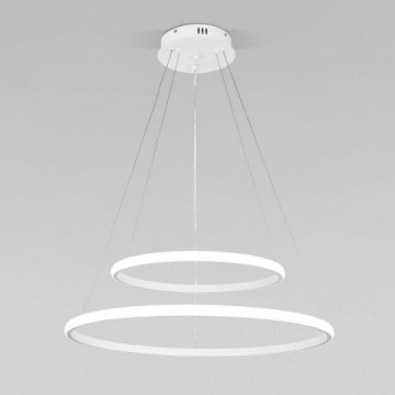 Подвесной светодиодный светильник Eurosvet Collars 90264/2 белый