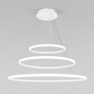 Подвесной светодиодный светильник Eurosvet Collars 90264/3 белый