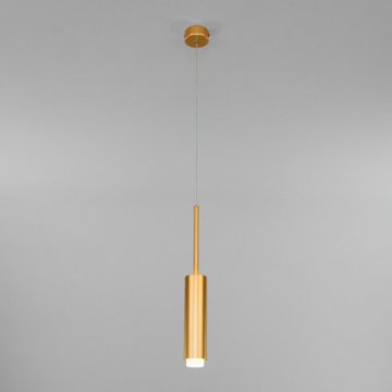 Подвесной светодиодный светильник Eurosvet Dante 50203/1 матовое золото