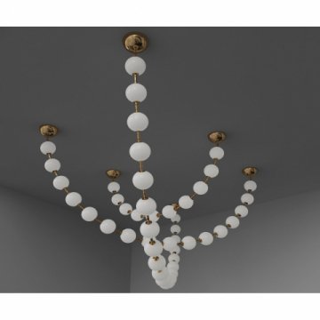 Подвесной светодиодный светильник Kink Light Мони 07627-15L,20