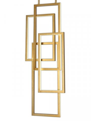 Подвесной светодиодный светильник Natali Kovaltseva Loft Led Lamps 81128/1C Gold