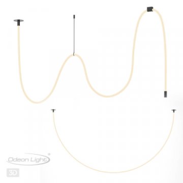 Подвесной светодиодный светильник Odeon Light Hightech 4391/40CL