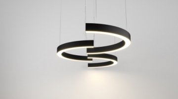 Подвесной светодиодный светильник Siled Nimbus-Half 7370890