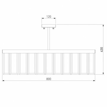Потолочная люстра Bogates Eclipse 357/8 Smart