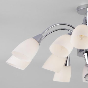 Потолочная люстра Eurosvet 30149 хром