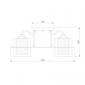 Потолочная люстра Eurosvet 30160/3 хром