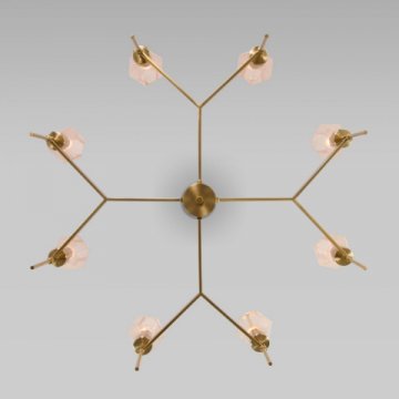 Потолочная люстра Eurosvet 60143/8 латунь