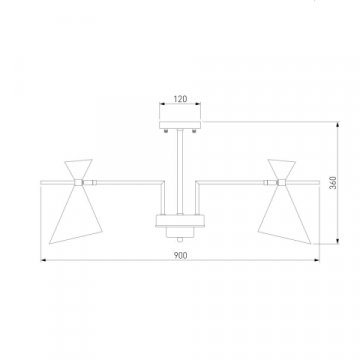 Потолочная люстра Eurosvet Apart 70114/8 белый