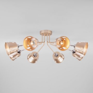 Потолочная люстра Eurosvet Benna 70105/8 шампань