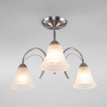 Потолочная люстра Eurosvet Dana 30173/3 сатин-никель