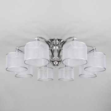 Потолочная люстра Eurosvet Fabiola 60124/8 хром Smart
