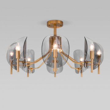 Потолочная люстра Eurosvet Rocco 60135/8 латунь