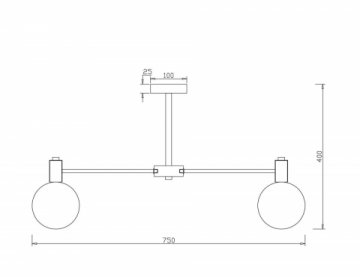 Потолочная люстра Freya Globo FR5175PL-08BS