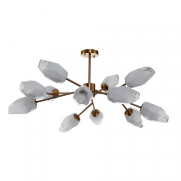 Потолочная люстра Indigo Boccio 13003/12C Brass V000005