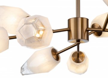 Потолочная люстра Indigo Boccio 13003/9C Brass V000004