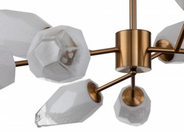 Потолочная люстра Indigo Boccio 13003/9C Brass V000004