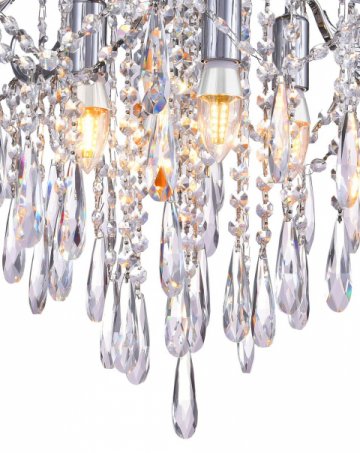 Потолочная люстра Natali Kovaltseva Gioconda 81431/4C Chrome