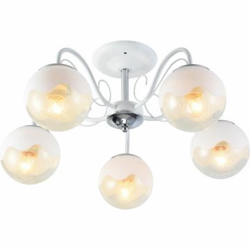 Потолочная люстра Reluce 01326-0.3-05 WH+CR