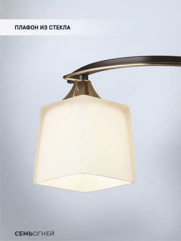 Потолочная люстра Seven Fires Birti WD3513/2C-CF-FGD-WT