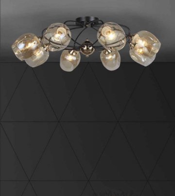 Потолочная люстра Seven Fires Klimin WD3528/8C-CF-FGD-AM