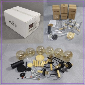 Потолочная люстра Seven Fires Luara SF3336/6C-BK-AM