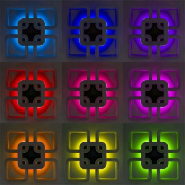 Потолочная светодиодная люстра Citilux Паркер Смарт CL225A255E