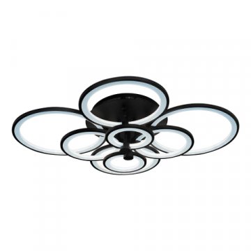 Потолочная светодиодная люстра iLedex Ring A001/8 BK
