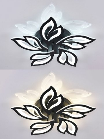 Потолочная светодиодная люстра Natali Kovaltseva High-Tech Led Lamps 82006 Black