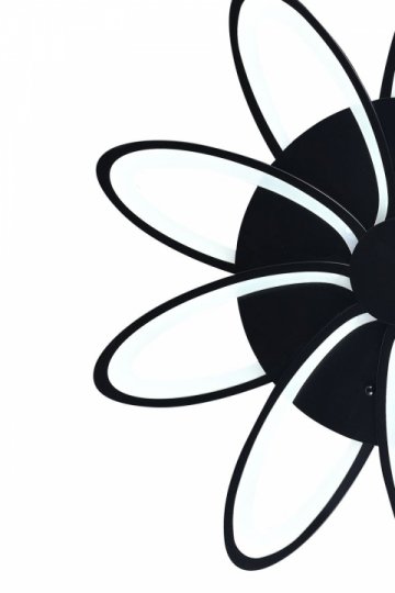 Потолочная светодиодная люстра Natali Kovaltseva High-Tech Led Lamps 82009 Black