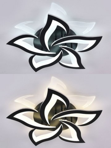 Потолочная светодиодная люстра Natali Kovaltseva Innovation Style 83002 Black