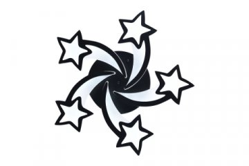 Потолочная светодиодная люстра Natali Kovaltseva Innovation Style 83018 Black