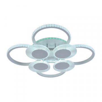 Потолочная светодиодная люстра Profit Light 5883/4+4A WHT