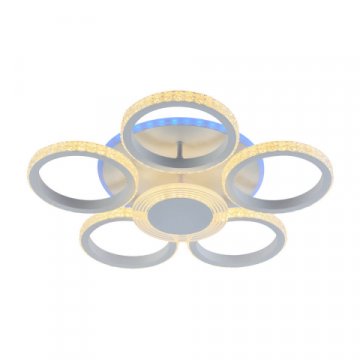 Потолочная светодиодная люстра Profit Light 5883/5+1 WHT