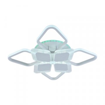 Потолочная светодиодная люстра Profit Light 5893/4+4A WHT