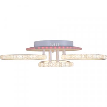 Потолочная светодиодная люстра Reluce 05867-0.3-04B WH (RGB)
