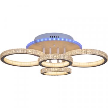 Потолочная светодиодная люстра Reluce 05867-0.3-04B WH (RGB)