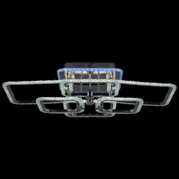 Потолочная светодиодная люстра Reluce 08872-0.3-06 CR (RGB)